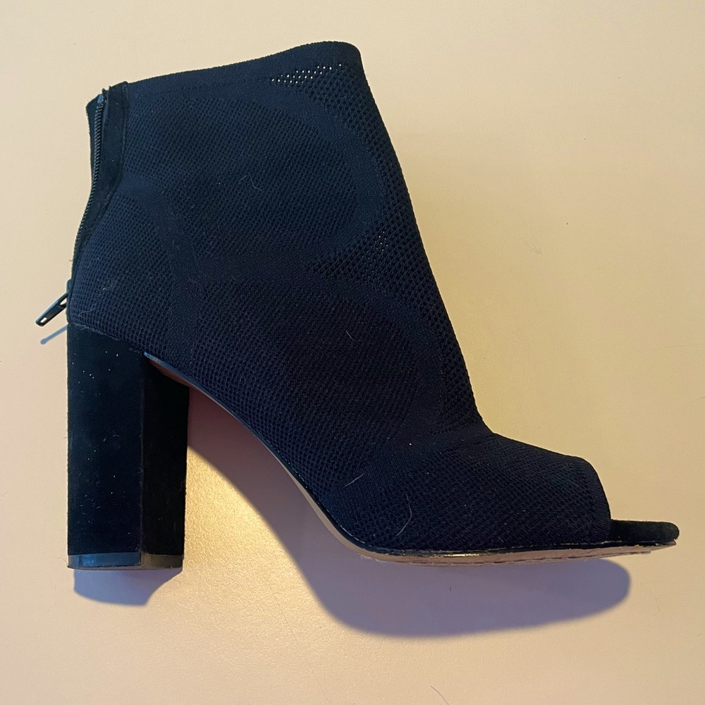 Steve Madden open toe booties
